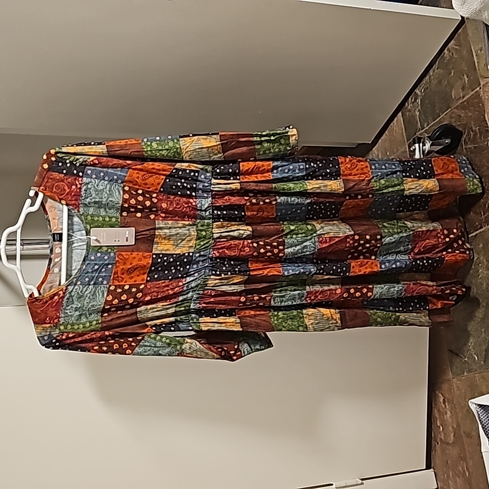 NWT Shein Patchwork dress